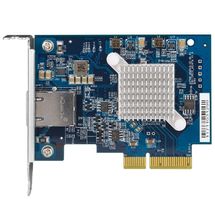 Placa de Rede QNAP QXG-10G1T Single-Port (10Gbase-T) 10GbE Network Expansion Card (1 porta 10GbE RJ-45, PCIe Gen3)