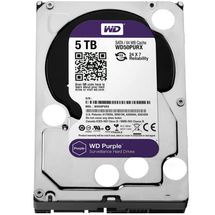 [OPEN BOX] HD 5TB SATA3 Western Digital Purple - WD50PURX (3,5pol, 6Gb/s, 5.400 RPM, 64MB Cache)