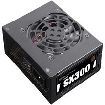 Fonte SFX - 300W - Silverstone SFX Series - Preta -  SST-SX300-B