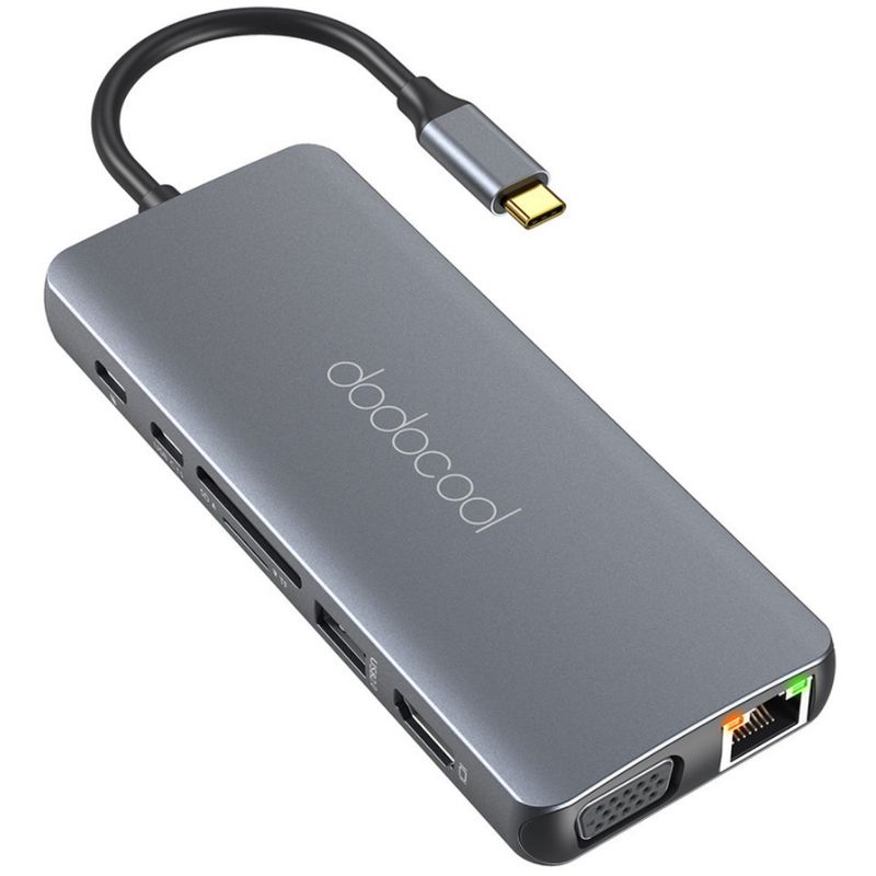 120587-1-Hub_USB_C_31_14_em_1_3x_USB_30_3x_USB_20_1x_USB_C_1x_HDMI_4K_2x_Leitor_de_Cartao_1x_Rede_DodoCool_DC74_120587