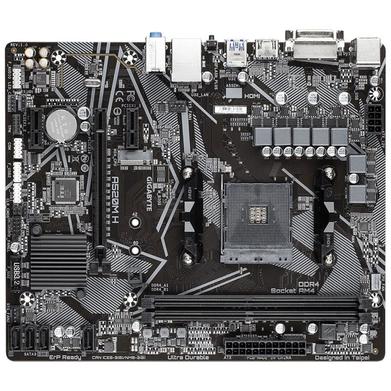 120594-2-Placa_mae_AM4_GIGABYTE_A520MH_Micro_ATX_120594