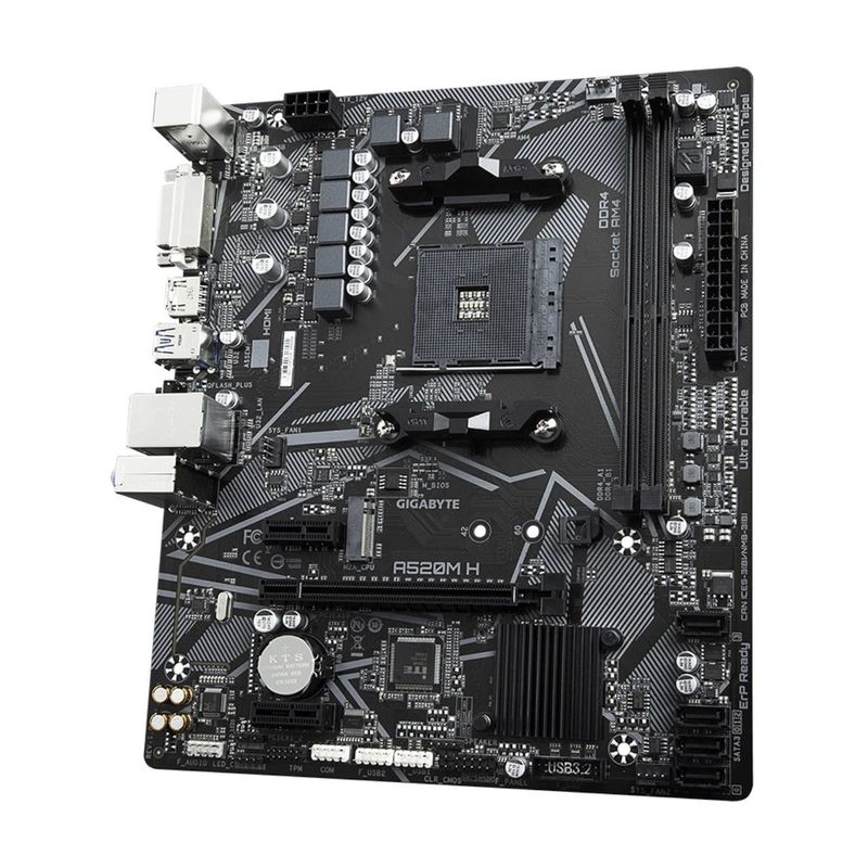 120594-3-Placa_mae_AM4_GIGABYTE_A520MH_Micro_ATX_120594