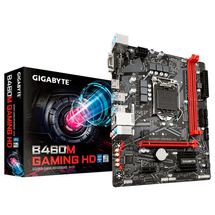 Placa mãe LGA 1200 -  GIGABYTE B460M GAMING HD (Micro ATX)