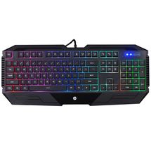 Teclado - USB - HP Game - Led - Preto - K110