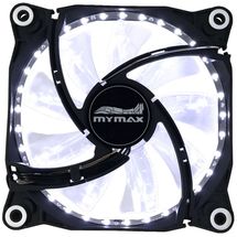 Cooler Gabinete - 12cm - Mymax Storm 2 - MYC/FC-12025-33/WH - Preto (Led Branco)