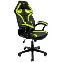 Cadeira Gamer Mymax MX1 MGCH-8131/GR (Preto/Verde, até 120kg, altura ajustável)