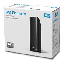 HD Externo 14TB USB 3.0 Western Digital Elements WDBWLG0140HBK - Preto