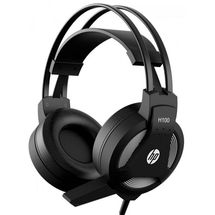 Fone de Ouvido (c/ mic) - 3,5mm - HP Game - USB+P2 - H100 - Preto