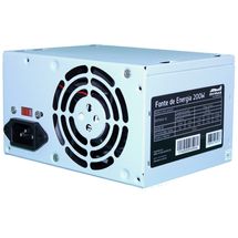 Fonte ATX - 200W - Mymax - Prata - MPSU-200WPC