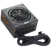 Fonte ATX - 850W EVGA 80 Plus Bronze Semi Modular - Preta - 110-BQ-0850-V1