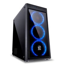 PC Gamer - wazX Bullet A10 (Core i5 10th Gen, SSD240GB, 8GB DDR4, GTX 1660 Super, Fonte 600W, Win 10 Pro)