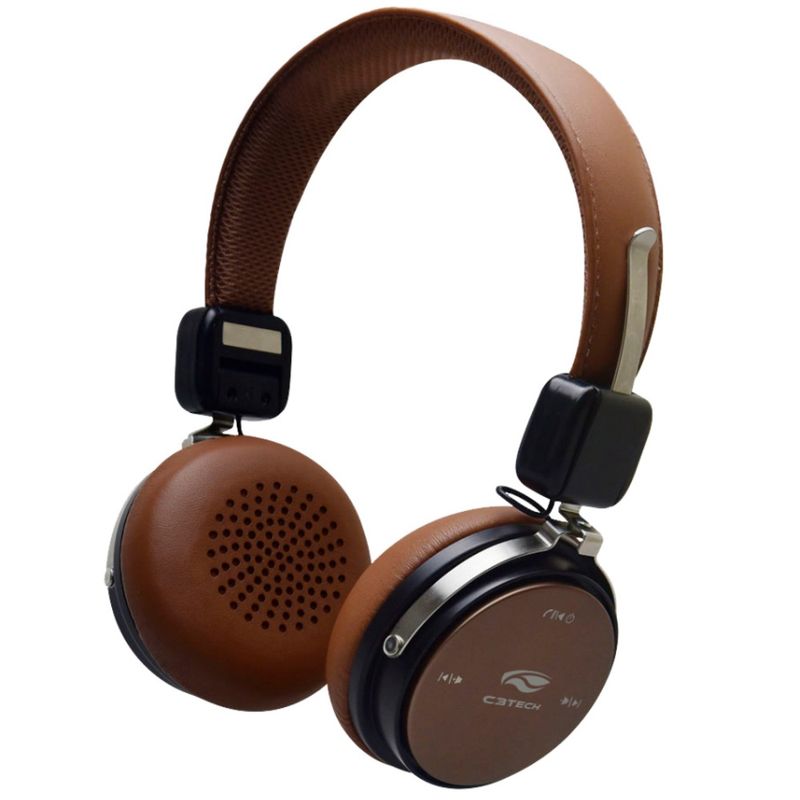 120942-1-Fone_de_Ouvido_42_Bluetooth_C3_Tech_PH_B600BW_Marrom_120942