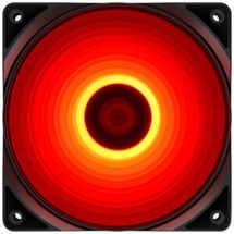 Cooler Gabinete 12cm DeepCool - RF120 Led Vermelho - DP-FLED-RF120-RD