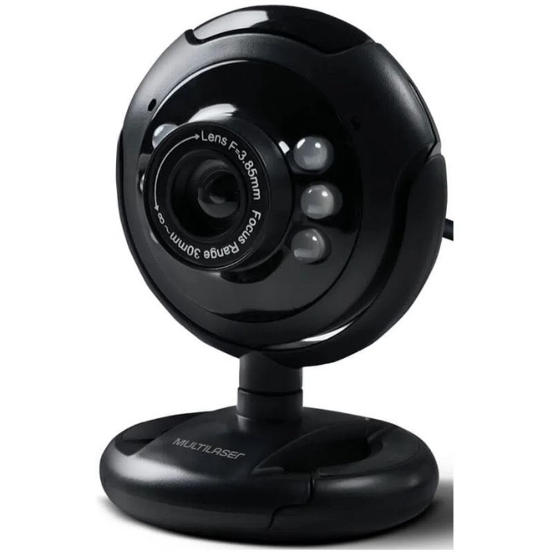 120959-2-OPEN_BOX_Webcam_USB_20_Multilaser_Nightvision_Preta_WC045_120959