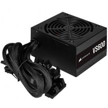 Fonte ATX - 600W - Corsair VS600 - 80 Plus White - CP-9020224-BR