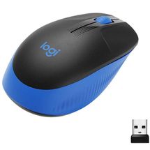 Mouse - Sem Fio - Logitech M190 - Azul - 910-005903