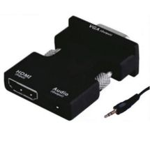 Adaptador HDMI (Fêmea) > VGA (HDB15) (Macho) com áudio - MD9 - 7187