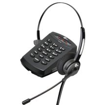 Telefone com base discadora TU220 com Headset Mono USB - HTU 300 - TopUse - Protetor em courino