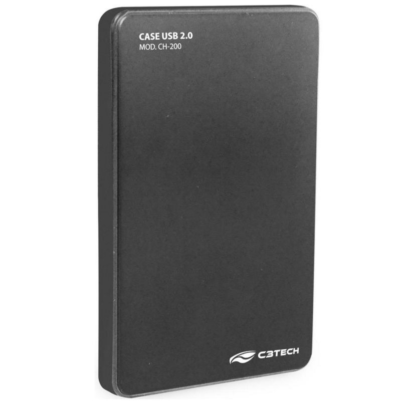 121077-1-Gaveta_Externa_Portatil_25pol_SATA_USB_20_C3Tech_Cinza_CH_200GY_121077