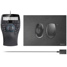 Mouse 3D - USB - 3Dconnexion SpaceMouse Enterprise Kit - Preto - 3DX-700083