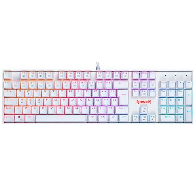 121212-2-Teclado_Mecanico_USB_Redragon_Mitra_RGB_K551W_RGB_Branco_PT_BLUE_121212