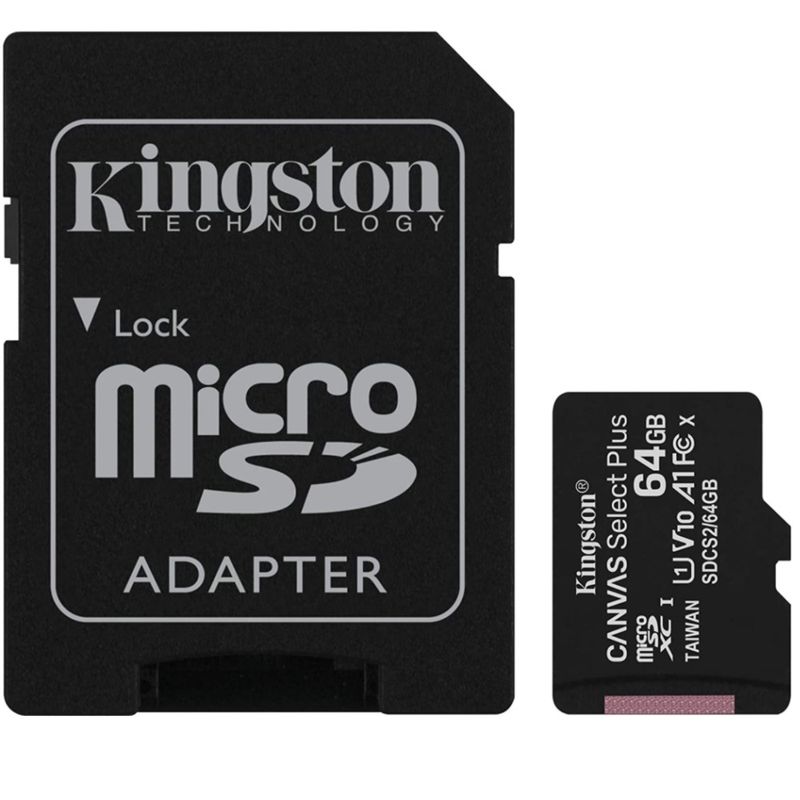 121295-2-Cartao_de_Memoria_microSDHC_64GB_Kingston_Canvas_Select_Plus_Classe_10_SDCS2_64GB_121295