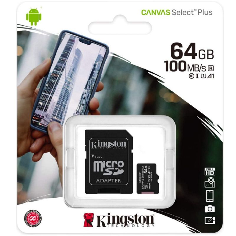121295-3-Cartao_de_Memoria_microSDHC_64GB_Kingston_Canvas_Select_Plus_Classe_10_SDCS2_64GB_121295