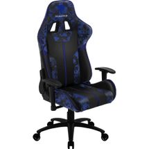 Cadeira Gamer THUNDERX3 BC3 (CAMO/AZ, até 120kg, encosto e braços ajustáveis)