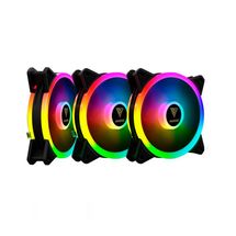 Ventoinha (Cooler) RGB - 12cm - Gamdias - AEOLUS M2-1203 LITE RGB (Pack c/ 3 unid)