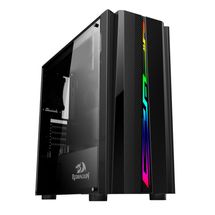 Gabinete ATX - Redragon Scalpel Preto/RGB - GC-520 (Sem Fans)