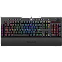 Teclado Mecânico USB Redragon Brahma Pro RGB - K586RGB-PRO (Switches BLUE, PT)