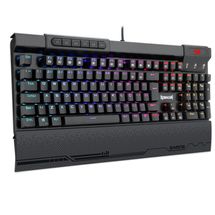 Teclado Mecânico USB Redragon Surya 2 RGB K563RGB-1 (Switches BLUE, PT)