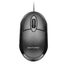 Mouse - USB - Multilaser Classic - MO300 - Preto