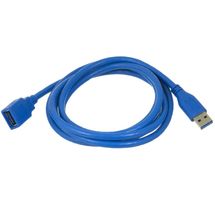Cabo Extensor USB 3.1 - USB (Macho) > Usb (Fêmea) - 3m - MD9 - Azul - 7788