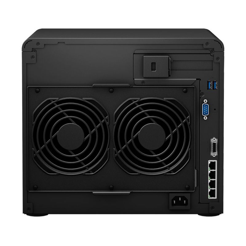 121668-4-NAS_Synology_Diskstation_12_baias_DS2419_plus_Atom_C3538_4GB_DDR4_4x_1GbE_LAN_1x_PCIe_x8_slot_sem_discos_121668