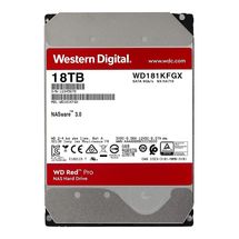 HD 18TB SATA3 Western Digital Red PRO WD181KFGX (3,5pol, 6Gb/s, 7.200 RPM, 512MB Cache)