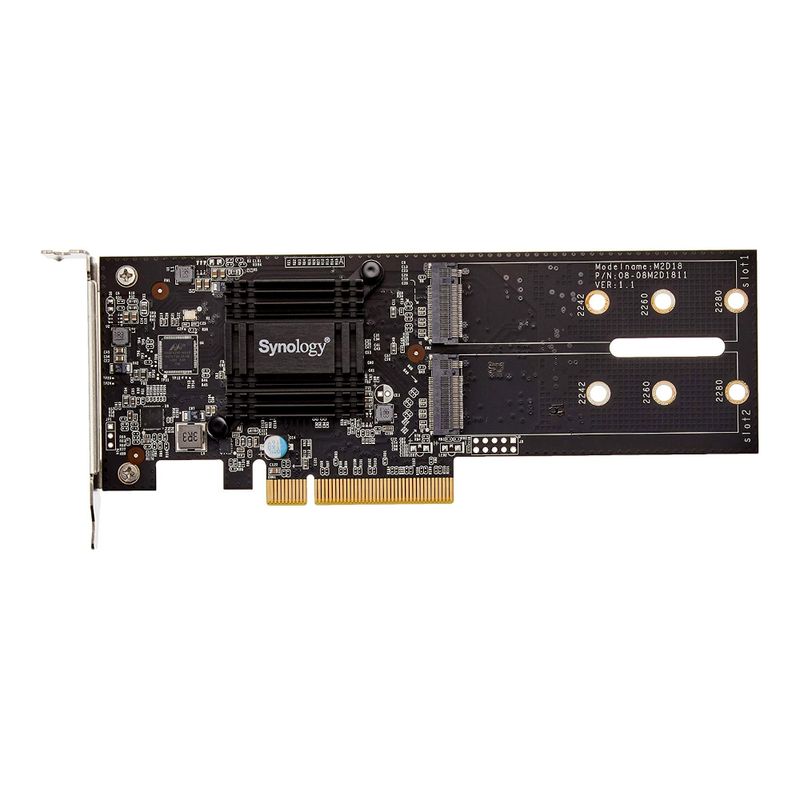 121795-2-Controladora_SSD_M2_Synology_M2D18_2x_M2_NVMe_SATA_PCIe_2_0_x8_p_NAS_Synology_121795