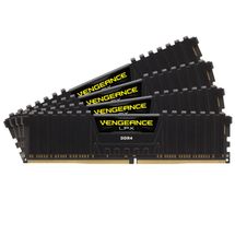 Memória DDR4 - 64GB (4x 16GB) / 3.733MHz Corsair Vengeance LPX Black - CMK64GX4M4K3733C17