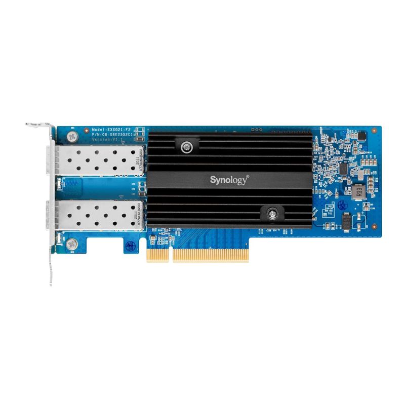121791-2-Placa_de_Rede_Synology_E25G21_F2_2x_25GbE_SFP_PCIe_3_0_x8_p_NAS_Synology_XS_XS_121791