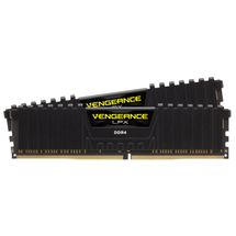 Memória DDR4 - 32GB (2x 16GB) / 4.133MHz Corsair Vengeance LPX Black - CMK32GX4M2K4133C19
