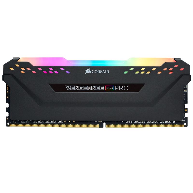 Memória DDR4 - 256GB (8x 32GB) / 3.200MHz Corsair VENGEANCE RGB