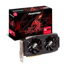 Placa de vídeo - AMD Radeon RX 580 (8GB / PCI-E) - PowerColor 8GBD5-DHDV2/OC