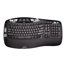 Teclado - Sem fio - Logitech Wireless K350 - Preto/Cinza - 920-001996 - (Layout Americano)