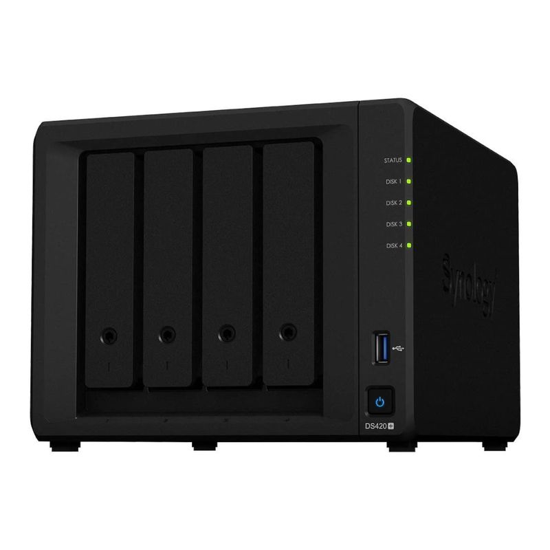 121660-3-NAS_Synology_Diskstation_4_baias_DS420_plus_Celeron_J4025_2GB_DDR4_2x_M_2_nVME_2x_1GbE_LAN_sem_discos_121660