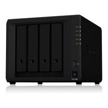 NAS Synology Diskstation 4 baias DS920+ (Celeron J4125, 4GB DDR4, 2x M.2 nVME, 2x 1GbE LAN, sem discos)