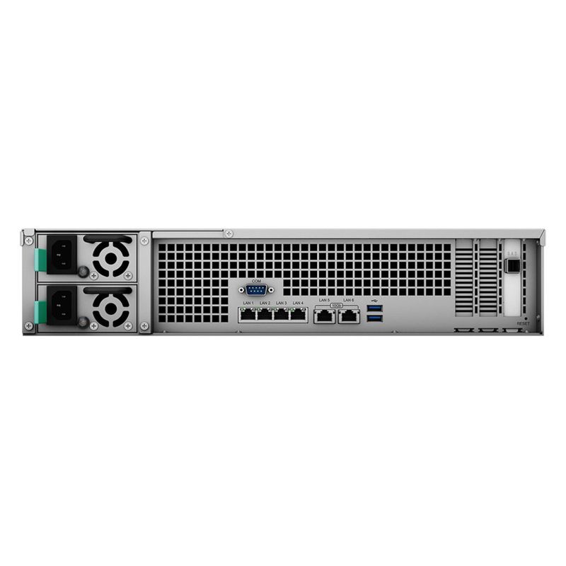 121778-4-NAS_Synology_12_baias_SA3600_2U_Xeon_D_1567_16GB_DDR4_4x_1GbE_LAN_2x_10GbE_LAN_2x_PCIe_x8_2x_PSU_sem_discos_121778