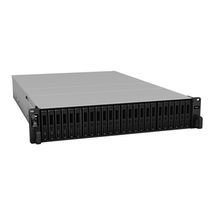 NAS Synology FlashStation 24 baias FS3600 2U (Xeon D-1567, 16GB DDR4, 4x 1GbE LAN, 2x 10GbE LAN, 1x PCIe x8, sem discos)
