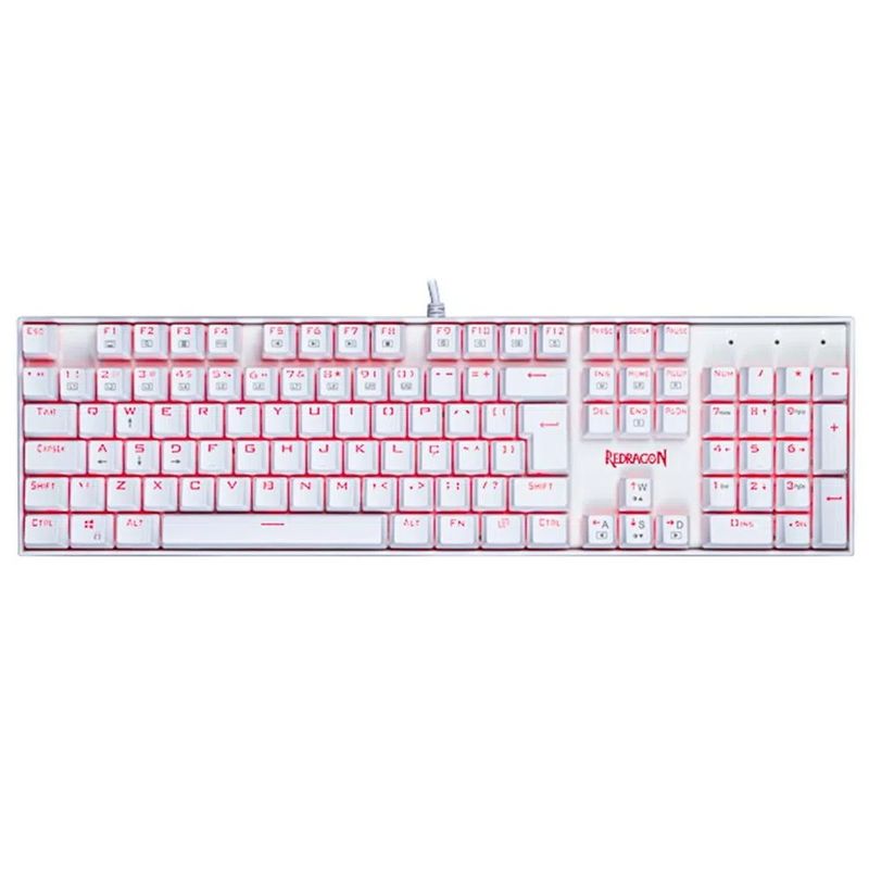 121837-2-Teclado_Mecanico_USB_Redragon_Mitra_K551W_Branco_PT_RED_121837