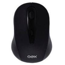 Mouse - Wireless - 1600 DPI - Preto - OEX - MS408