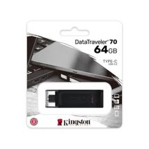 Pendrive USB-C 3.2 - 64GB - Kingston DataTraveler 70 G3 - DT70-64GB